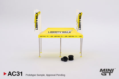 1:64 Paddock Service Tent Set - LB Racing