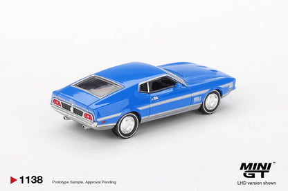 #1138 - Ford Mustang Mach 1 (Grabber Blue)