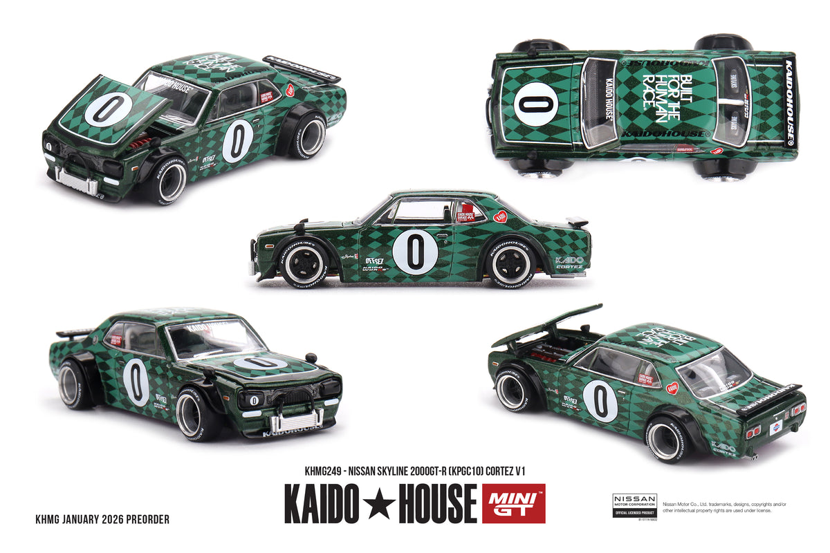 [Pre-Order] #249 - Nissan Skyline 2000GT-R (KPGC10) Cortez V1