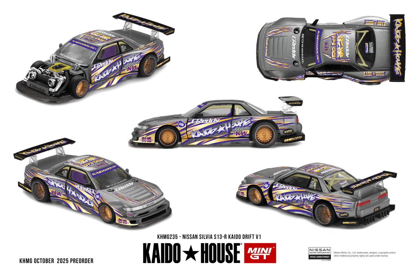 [Pre-Order] #235 - Nissan Silvia S13-R KAIDO DRIFT V1