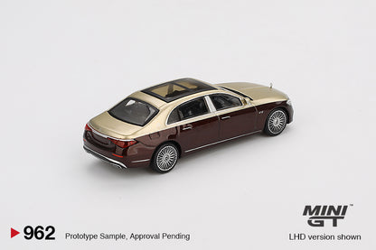 #962 - Mercedes-Maybach S 680 (Gold / Dark Red Metallic)
