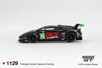 #1129 - Lamborghini Huracán GT3 EVO2 #45 No. 45 DEX Imaging  2024 IMSA Daytona 24 Hrs