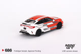 #686 - Honda Civic TYPE R 2023 Pace Car (Red)