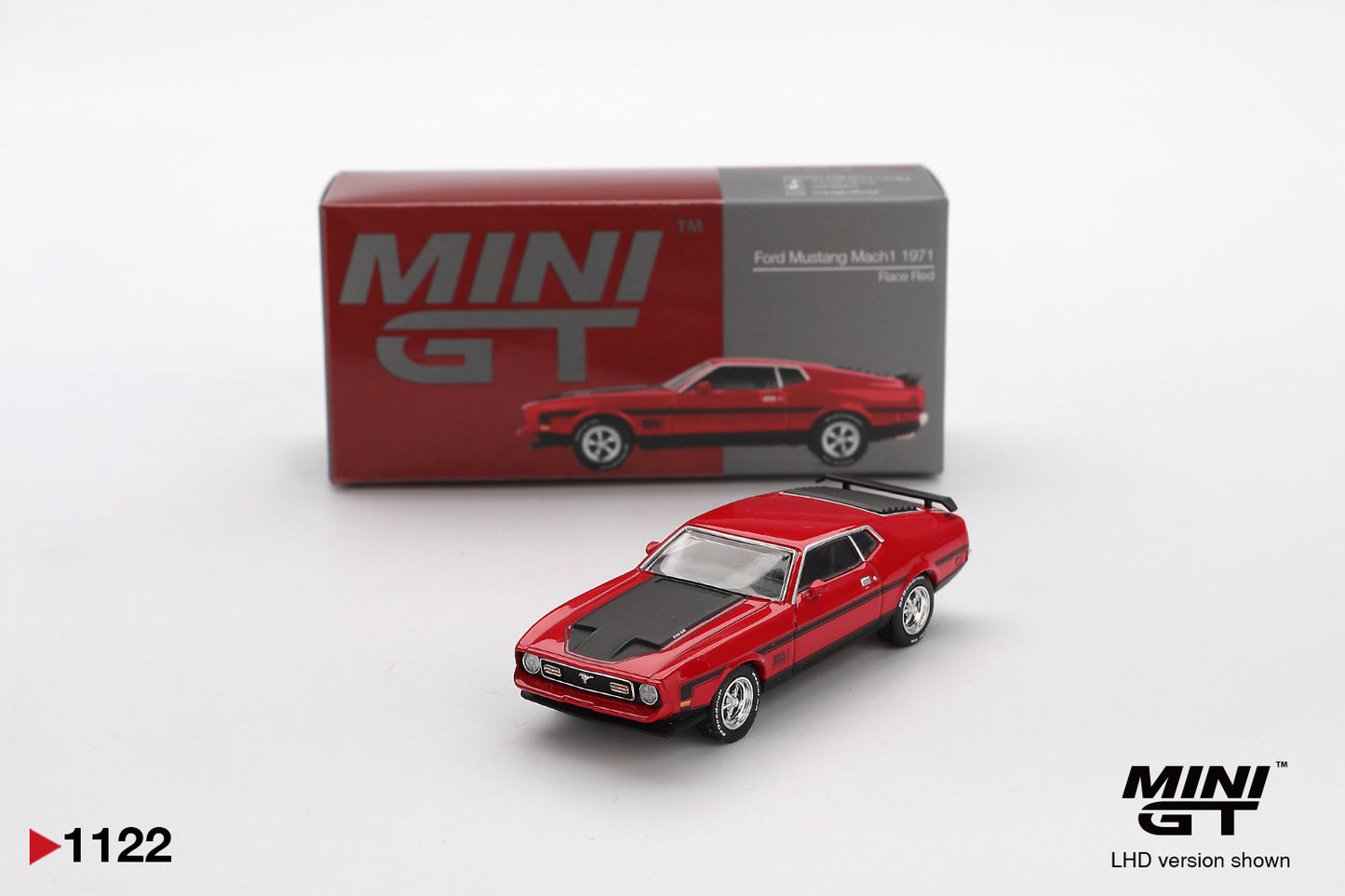 #1122 - Ford Mustang Mach1 1971 (Race Red)