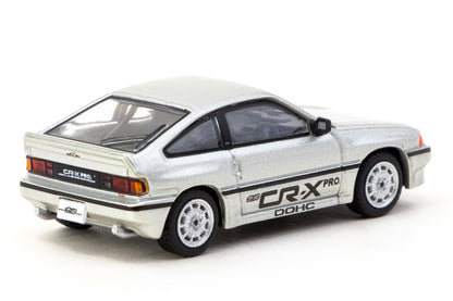 Honda Ballade Sports MUGEN CR-X PRO + Trading Cards (Silver)
