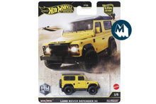 Hot Wheels Car Culture 2025 Mix 3 HW Off Road 2 / #2 - Land Rover Defender 90 (Yellow)