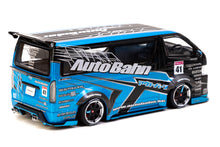 1:43 - Toyota Hiace Widebody (Black / Blue)
