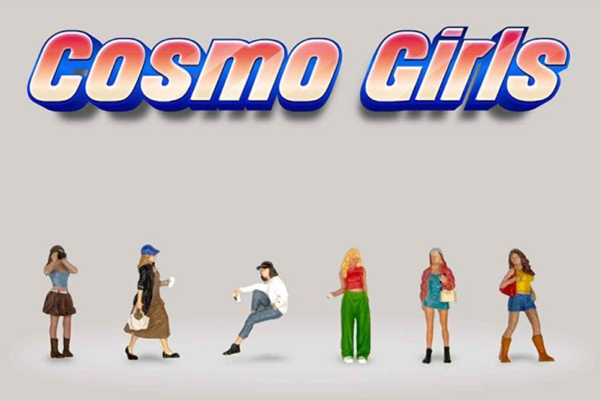 1:64 American Diorama Cosmo Girls Figure Set (AD-2437MJ)