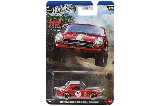 Hot Wheels Rally Racers (2026) / #2 - Honda S800 Racing (Red)