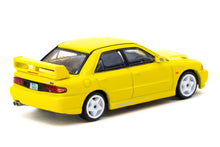 Mitsubishi Lancer GSR Evolution III + Trading Cards (Yellow)