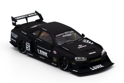 Nissan Skyline "LBWK" (ER34) Super Silhouette (Matt Black / Resin)