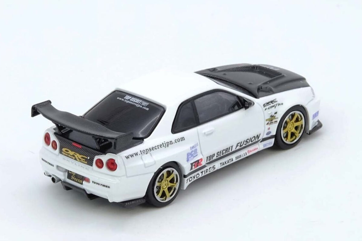 Nissan R34 GT-R "Top Secret" (White)