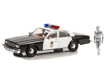 1:18 - Terminator 2: Judgment Day / 1987 Chevrolet Caprice Metropolitan Police with T-1000 Liquid Metal Android Figure