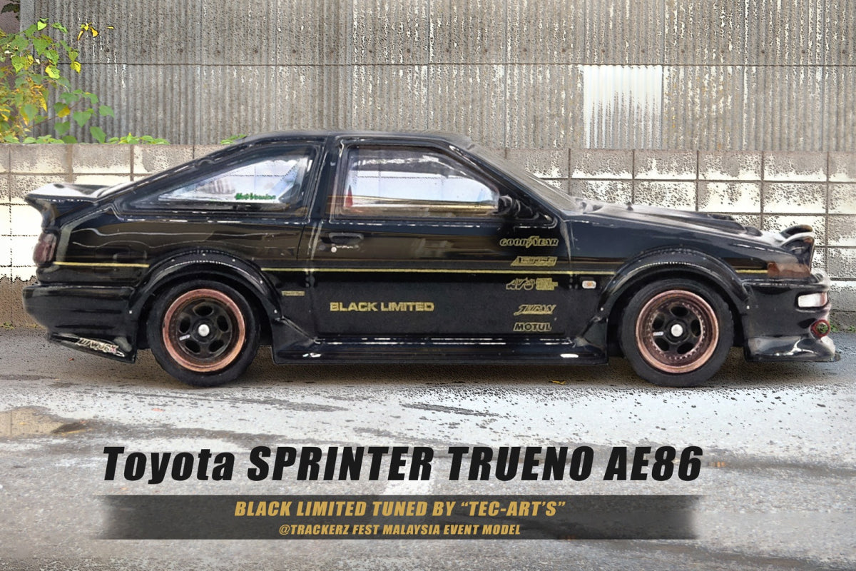 Toyota Sprinter Trueno AE86 "Black Limited" Tuned by TEC-ART'S