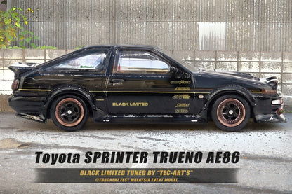 Toyota Sprinter Trueno AE86 "Black Limited" Tuned by TEC-ART'S