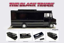 1:64 American Diorama Food Truck - Plain Black Truck (AD-70201)