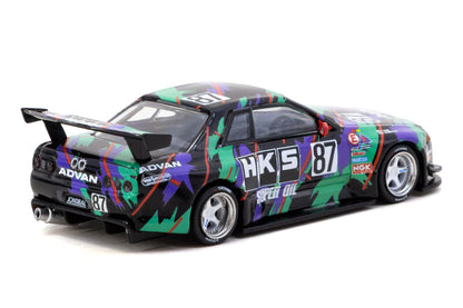 Nissan Skyline (R32) Widebody + Trading Cards - HKS