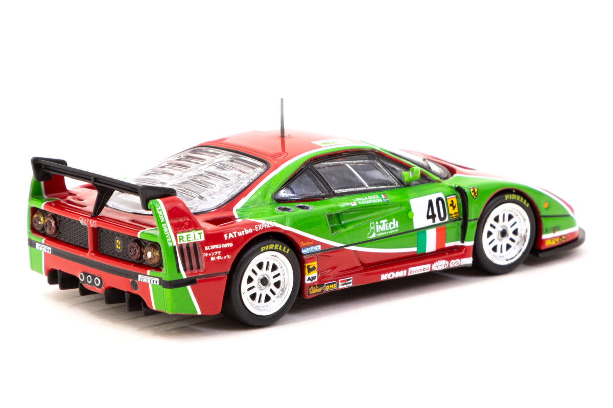 Tarmac Works x ixo 1:64 Ferrari F40 24h of Le Mans 1995 #40 Tarmac Works x ixo 1:64 Ferrari F40 24h of Le Mans 1995 #40