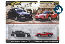 Car Culture Twin Pack - Alfa Romeo 155 V6 TI / '69 Alfa Romeo 33 Stradale - Alfa Romeo