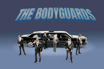 1:64 American Diorama The Bodyguards Figure Set (AD-2421)