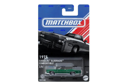 [Damaged] Matchbox American Convertibles #02 - 1975 Cadillac Eldorado Convertible