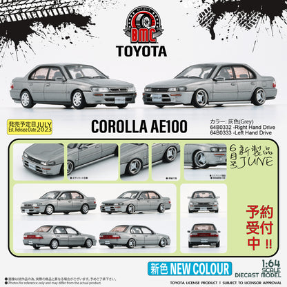 1996 Toyota Corolla AE100 (Grey)