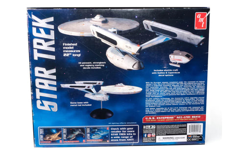 AMT AMT1080 Star Trek 1:537 U.S.S Enterprise NCC-1701 Refit, Multi AMT AMT1080 Star Trek 1:537 U.S.S Enterprise NCC-1701 Refit, Multi
