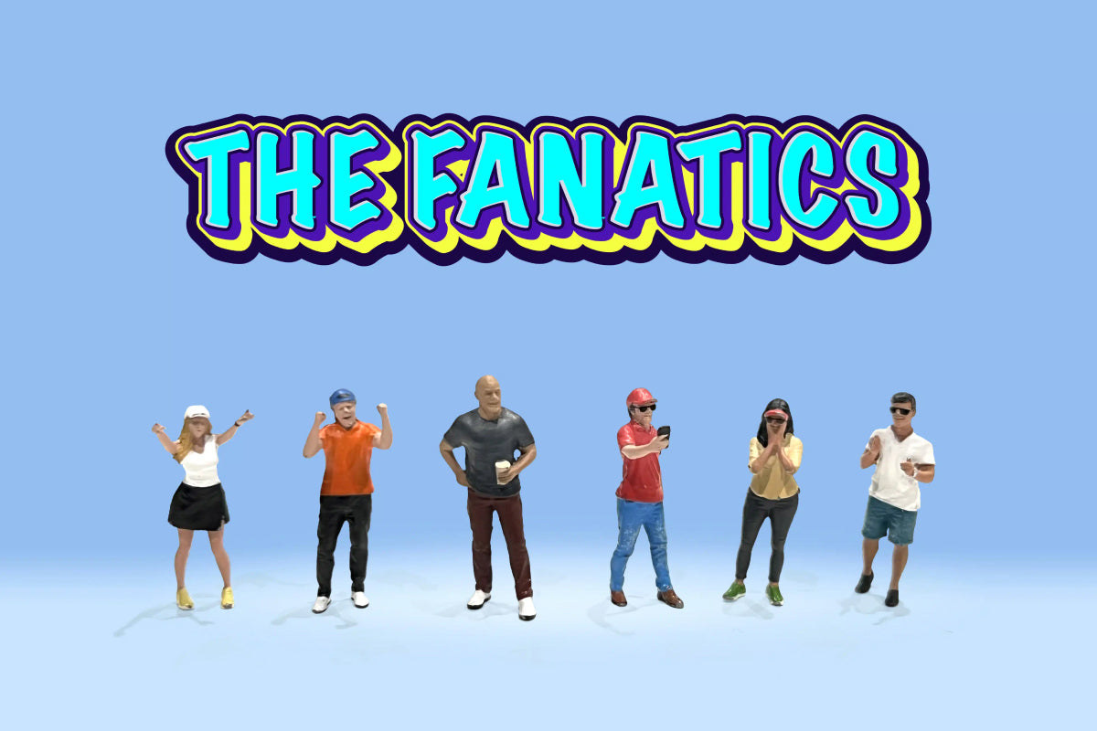 1:64 American Diorama The Fanatics Figure Set (AD-2420)