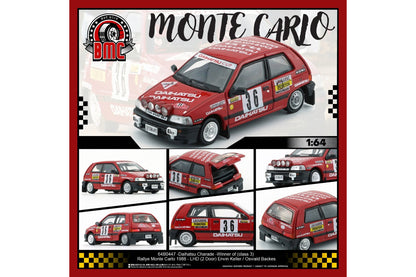 Daihatsu Charade - #36 Erwin Keller/Oswald Backes Winner Of Class 3 Rallye Monte Carlo 1988