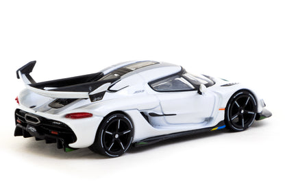 Koenigsegg Jesko Attack + Trading Cards - Lamley Special Edition (White)