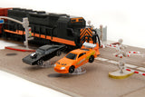 Nano Hollywood Rides - Final Race Diorama with Toyota Supra and Dodge Charger / Fast & Furious