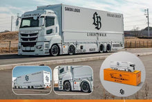 Liberty Walk LB-Trucks Mitsubishi Fuso Super Great Transporter - Sakon Logix (White)