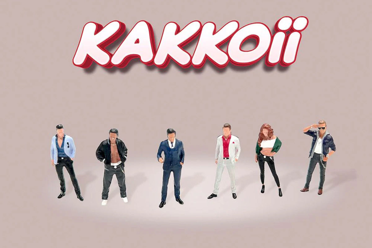 [Pre-Order] 1:64 American Diorama Kakkoii Figure Set (AD-2425MJ)