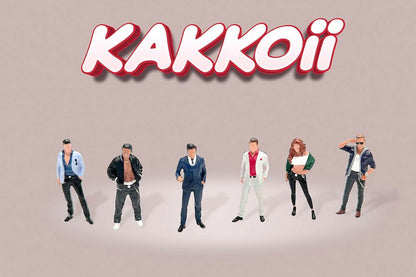 [Pre-Order] 1:64 American Diorama Kakkoii Figure Set (AD-2425MJ)