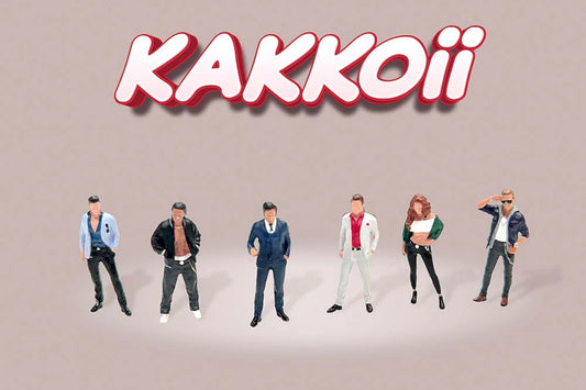 [Pre-Order] 1:64 American Diorama Kakkoii Figure Set (AD-2425MJ)