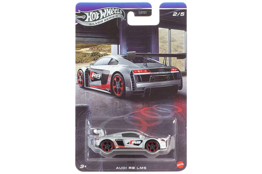 Hot Wheels Audi (2026) / #2 - Audi R8 LMS (Silver)