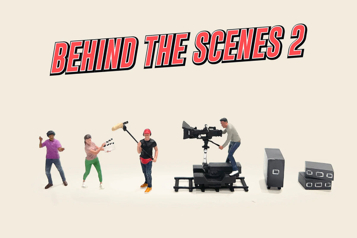 [Pre-Order] 1:64 American Diorama Behind the Scenes #2 Figure Set (AD-2428MJ)