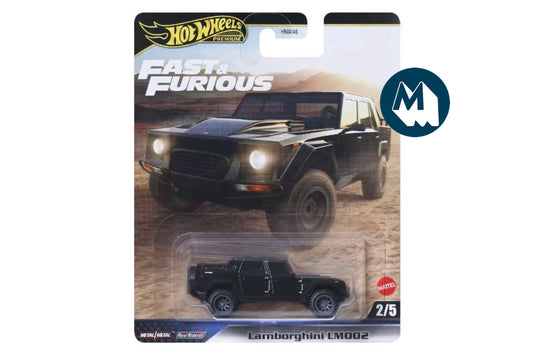 Hot Wheels Fast & Furious Premium 2025 Mix 3 / #2 - Lamborghini LM002 (Black)