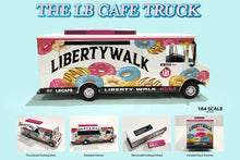 1:64 American Diorama Food Truck - Liberty Walk LB Cafe Truck Truck (AD-70103)