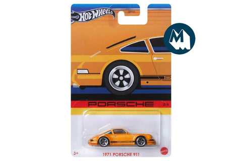 Hot Wheels Porsche Series (2024) #2 - 1971 Porsche 911 (Orange Metalflake)