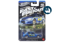 Hot Wheels Fast & Furious 2025 Mix 4 Graphic Remix / #2 - Lancer Evolution VII (Metalflake Blue)