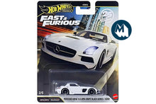 [Damaged] Hot Wheels Fast & Furious Premium 2026 Mix 4 / #2 - Mercedes-Benz SLS AMG Coupé Black Series (Designo Mystic White)