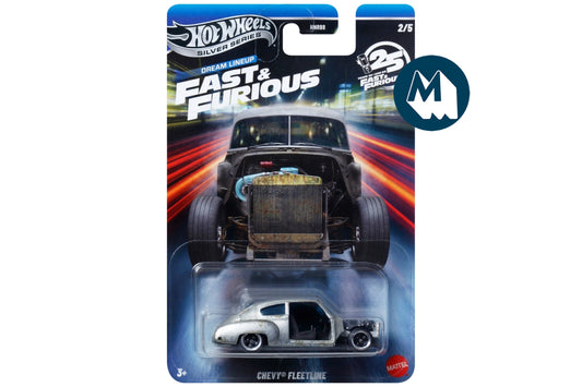Hot Wheels Fast & Furious 2026 Mix 2 Dream Lineup / #2 - Chevy Fleetline (Brushed Zamac)