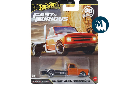 Hot Wheels Fast & Furious Premium 2026 Mix 2 / #2 - 1967 Chevy Custom C-10 (Orange)