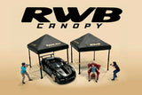 1:64 American Diorama "RWB" Canopy (Black) Set (AD-2418)