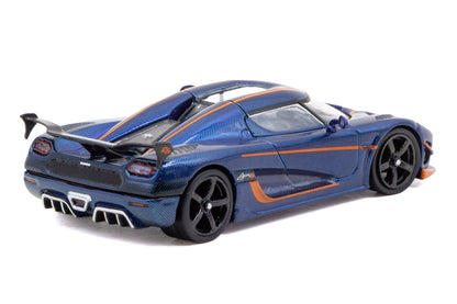[Pre-Order] Koenigsegg Agera RS (Dark Blue Carbon Fiber / Orange Accents)