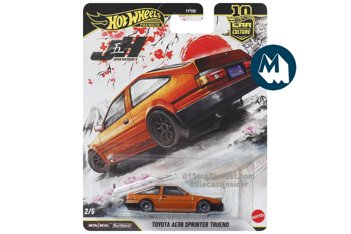 [Pre-Order] Hot Wheels Car Culture 2026 Mix 1 Japan Historics