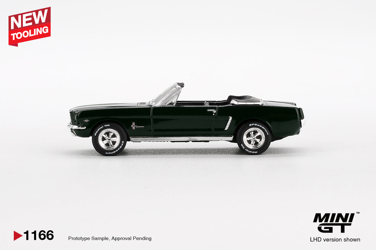 #1166 - 1964 Ford Mustang Convertible (Highland Green)