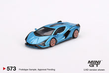 #573 - Lamborghini Sián FKP 37 Blu Aegir