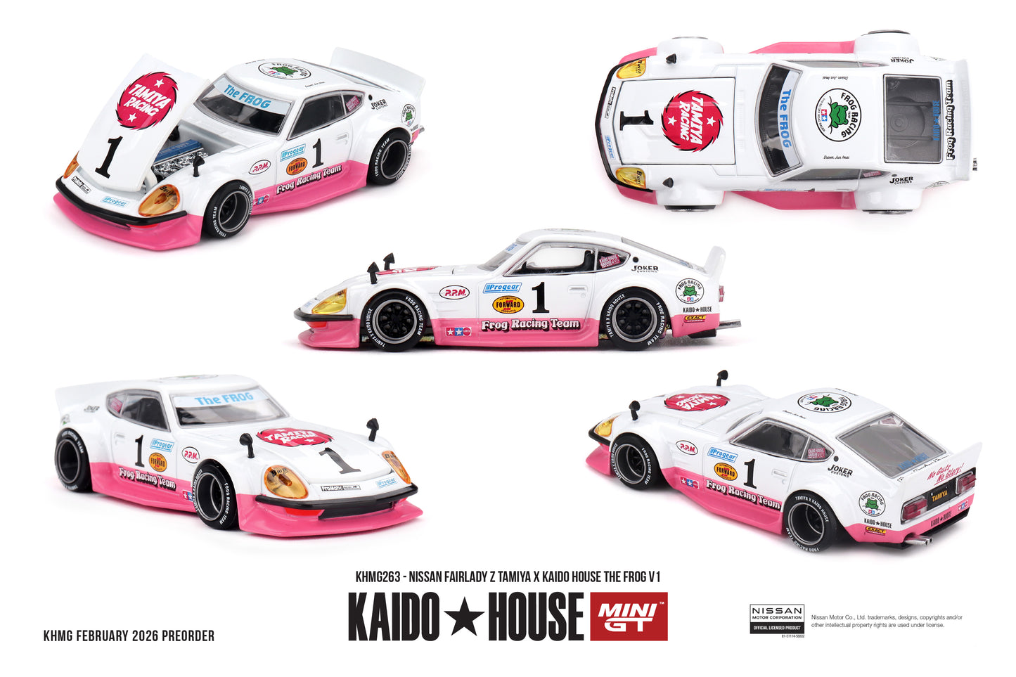 [Pre-Order] #263 - Nissan Fairlady Z TAMIYA x KAIDO HOUSE "The FROG" V1